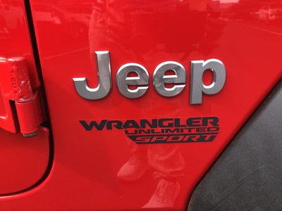 2018 Jeep Wrangler Unlimited Sport 4x4