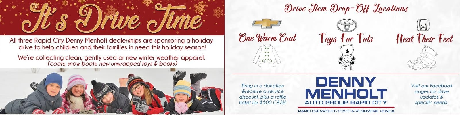 Holiday Drive banner